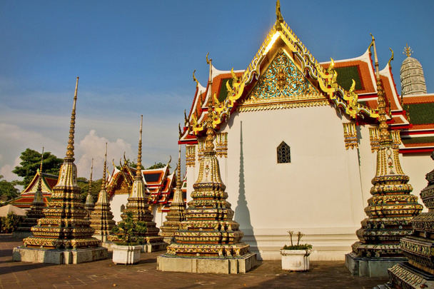 Temple interior Wat Pho bangkok thailand - Photo, Image