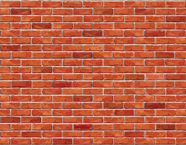 Red brick - Vector, Image