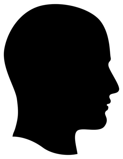 Profilo testa uomo
 - Foto, immagini