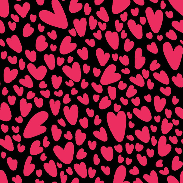 бесшовные валентинки день сердечный узор - Фото, изображение