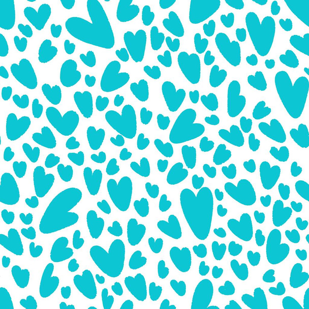seamless valentines day heart pattern - Фото, изображение