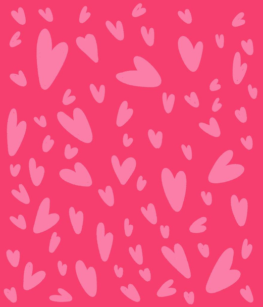 Heart valentines day background - Foto, immagini