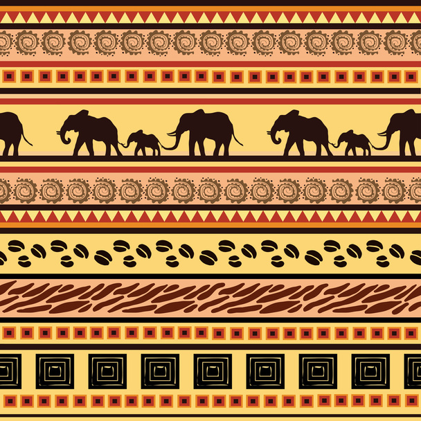 African ethnic decorative pattern - Vektor, Bild