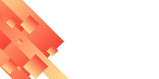 Leicht orangefarbener abstrakter Hintergrund für Präsentationsdesign, Banner, Hintergrund - Vektor, Bild