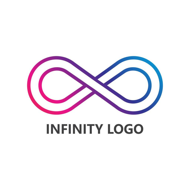 Sonsuzluk Tasarımı Vektör Simgesi Logo şablonu tasarımı - Vektör, Görsel