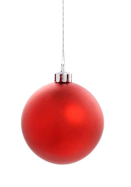 Red Christmas ball - Photo, Image