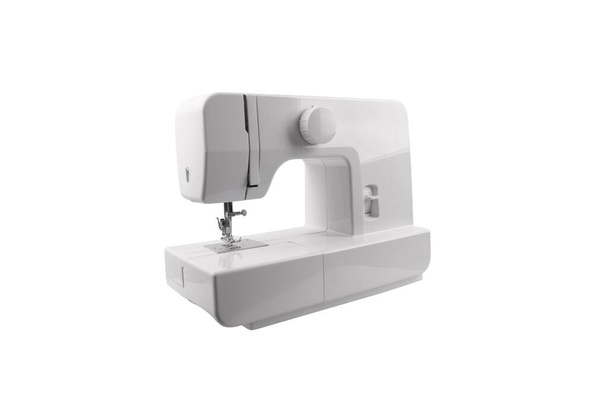 sewing machine isolated on white - Zdjęcie, obraz