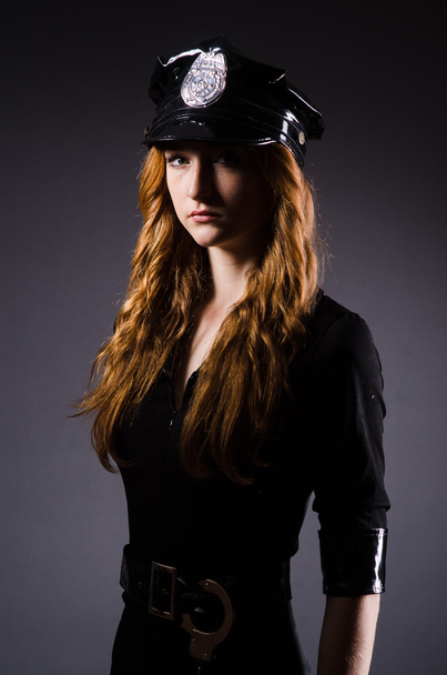Woman police officer - Photo, Image