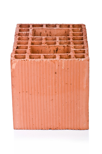 een baksteen klei - Foto, afbeelding