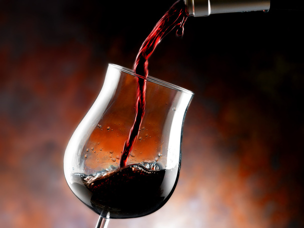 Copa de vino tinto - Foto, Imagen