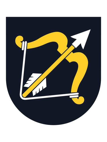 Flat Vector Illustration of the Coat of Arms of the Finnish Region of Southern Savonia - Vektor, obrázek