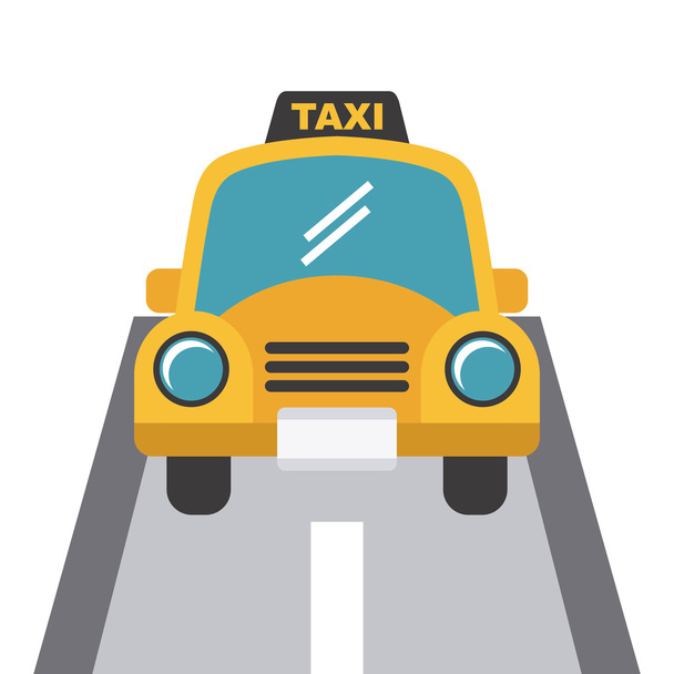 design de táxi
 - Vetor, Imagem
