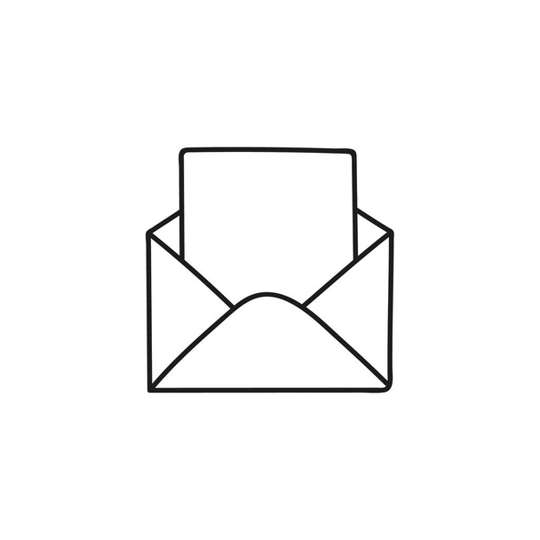 Vector envelope icon - Vektori, kuva
