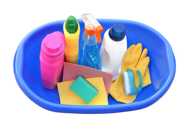 asortyment środków do czyszczenia - Zdjęcie, obraz