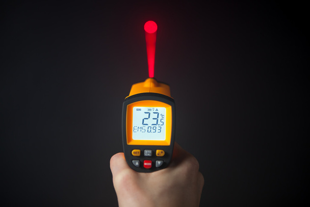 el Kızılötesi Lazer termometre - Fotoğraf, Görsel