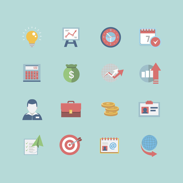 Business icon set - ベクター画像