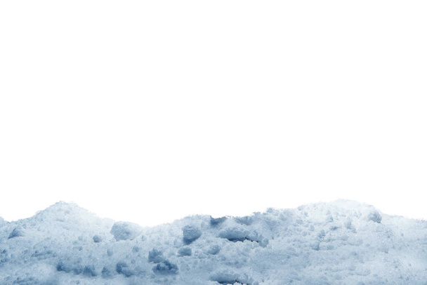 冬の白 背景に青い雪 ロイヤリティフリー写真 画像素材