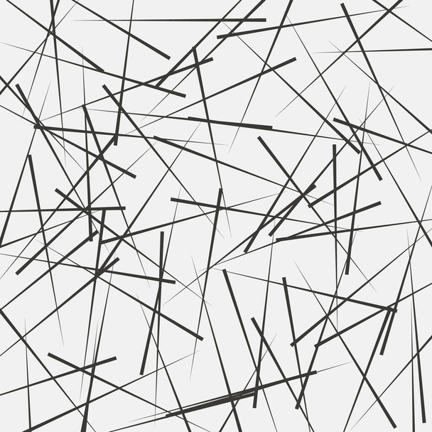 Black and white geometric pattern, abstract background, vector. Abstract monochrome texture. - Vektori, kuva