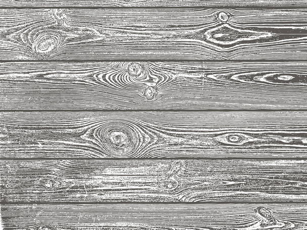 Textura grunge de madera.Fondo de madera oscura natural.Plantilla vectorial. Grunge vector textura. - Vector, Imagen