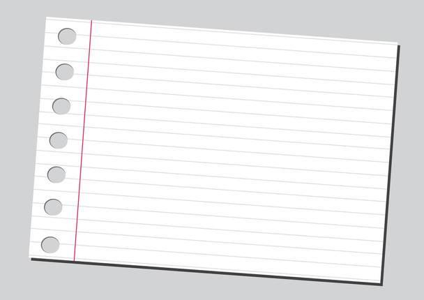 Notebook paper - Vector, Image