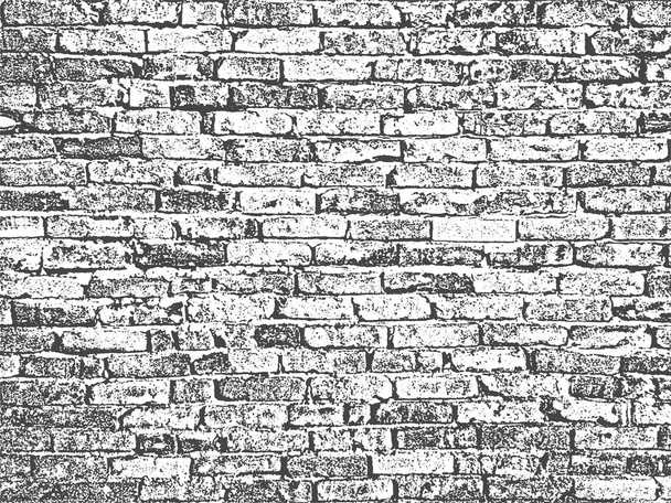Grunge textúra fekete-fehér. Vintage kövek textúra. - Vektor, kép