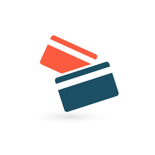 ベクタークレジットカードのアイコンデザイン要素。独立したストックベクトル図 - ベクター画像