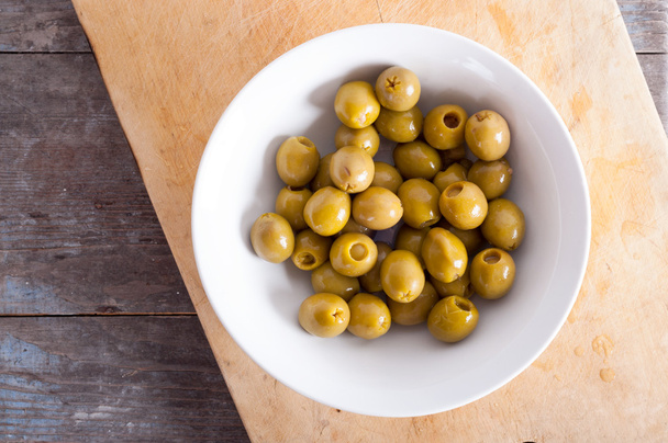 Olives vertes brillantes
 - Photo, image