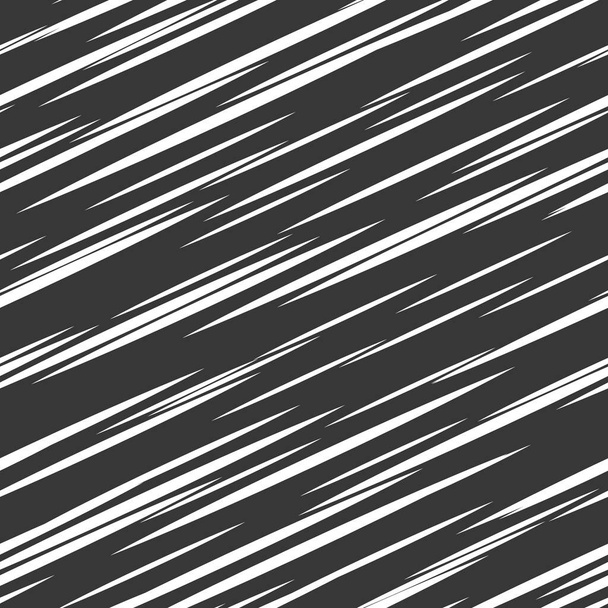 Black and white geometric pattern, abstract background, vector illustration. - Vector, Image
