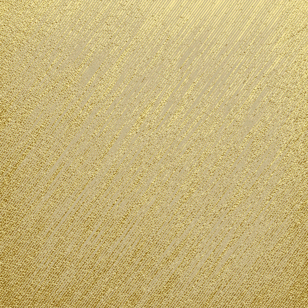 Textura dorada. Patrón metálico. Fondo de oro abstracto - Vector, imagen