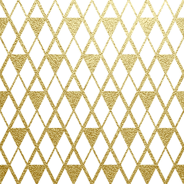 Golden glossy texture. Metal pattern. Abstract gold background - Vector, Image
