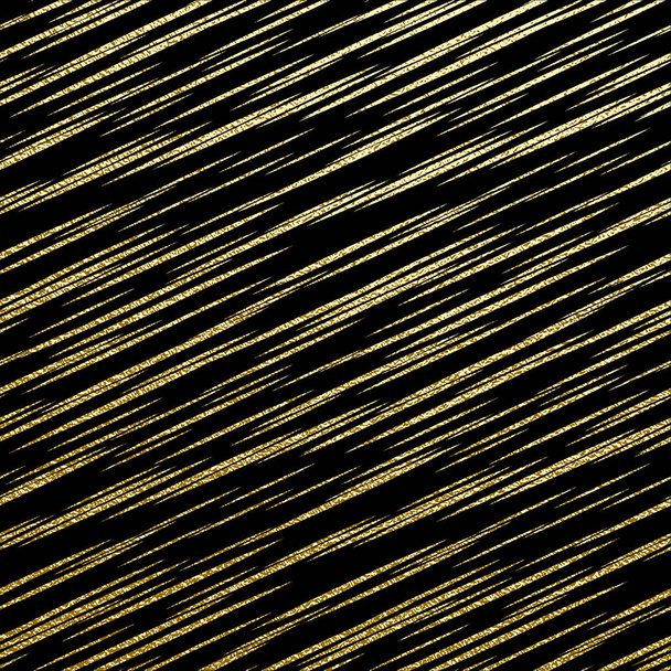 Goldene glänzende Textur. Metallmuster. Abstrakter Goldhintergrund - Vektor, Bild
