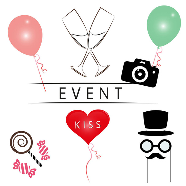 Event template, Event stuffs - Vector, Image