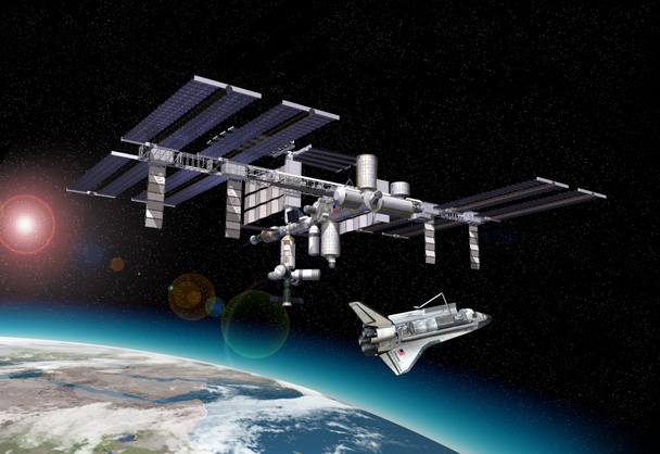 Uzay İstasyonu, Servisi - Fotoğraf, Görsel