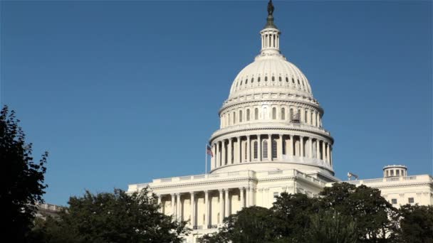 États-Unis Capitol Building, Washington, DC - Séquence, vidéo