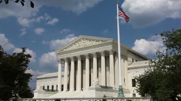 Suprema Corte dos Estados Unidos a construir, washington, dc - Filmagem, Vídeo