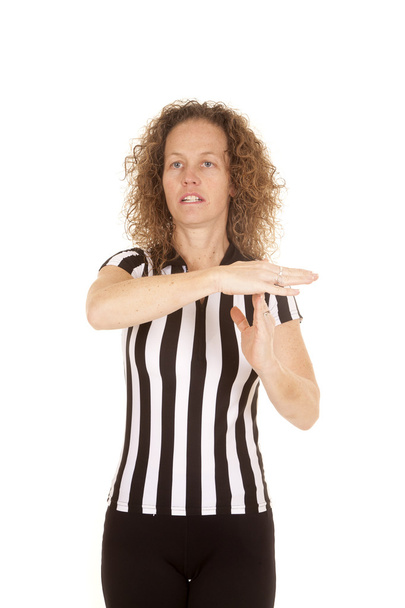 woman referee technical serious - Фото, зображення