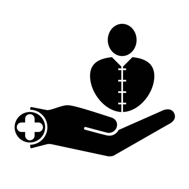  Значок пациента, значок здоровья, вектор клиента, иконки медицинских услуг, - Фото, изображение