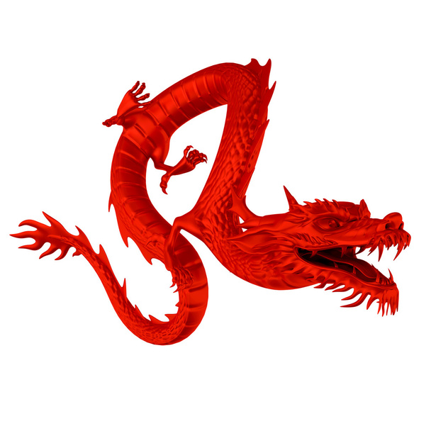 Chinesische Drachenserie - Foto, Bild