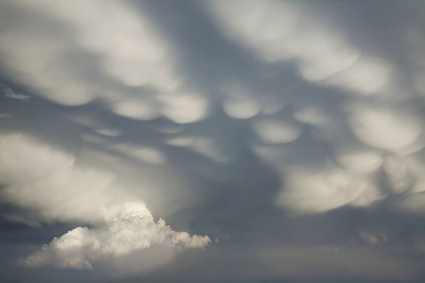 View of clouds in Poland - 写真・画像