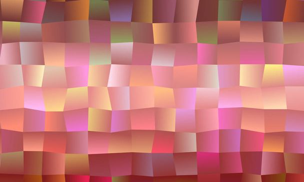 Bellissimo sfondo poligonale rosso e rosa, creato digitalmente - Vettoriali, immagini