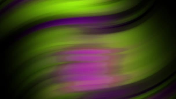Biegen von grünen und lila Farbverlauf Hintergrund Textur - Filmmaterial, Video