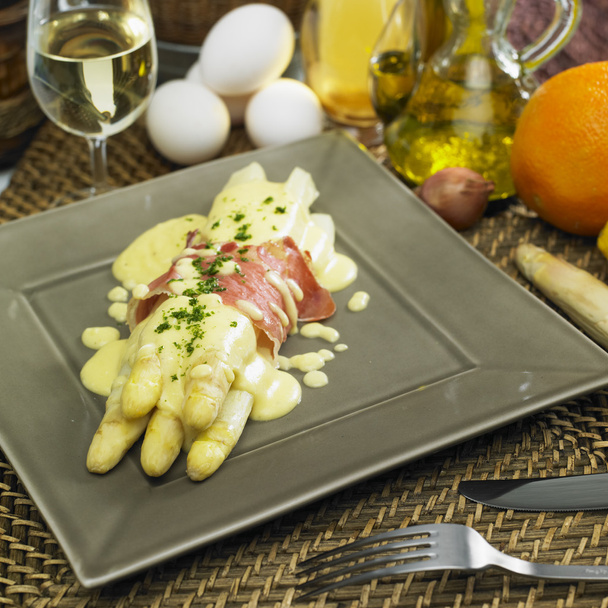 Asperges blanches
 - Photo, image