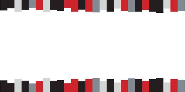 Abstrait rouge gris gris flèche blanche espace vide design moderne futuriste arrière-plan vectoriel illustration. Conception d'illustration vectorielle pour la présentation, bannière, couverture, web, carte, affiche, papier peint - Vecteur, image