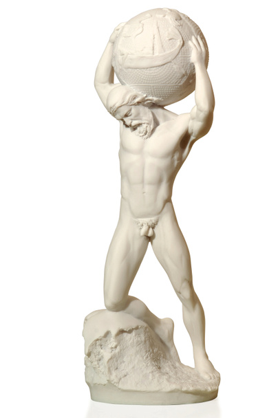 Estatua de mármol de un hombre - Foto, imagen