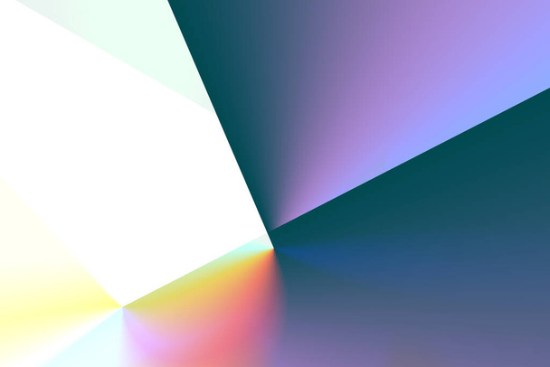 Elegantní barevné odstupňování Tapeta s jasnou barvou duhy pro webové stránky, banner. - Fotografie, Obrázek