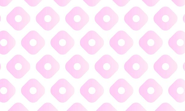 gradación rosa patrón japonés Kanoko apertura - Vector, imagen