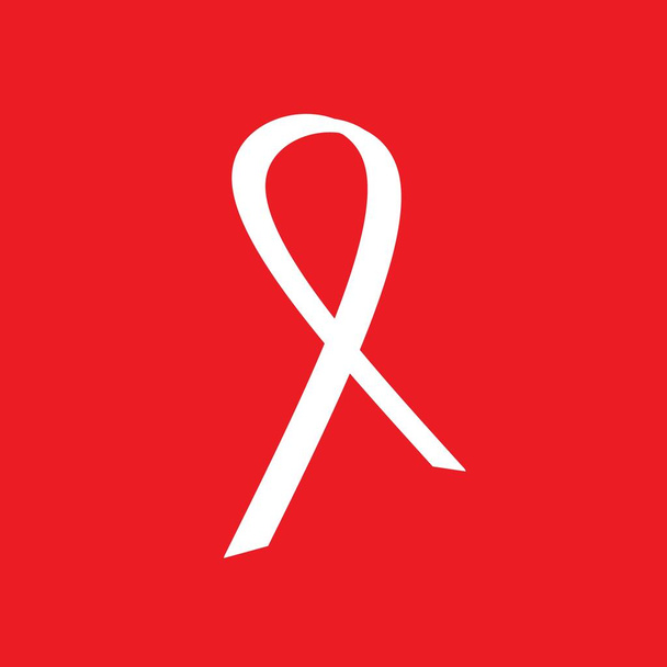 Hilft bei der Bewusstseinsbildung. Welt-Aids-Tag. Awareness-Band. - Foto, Bild