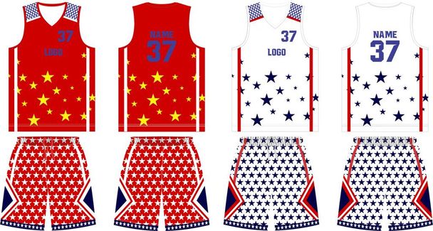 Custom Design Basketball Uniform Mock Ups Templates Design For