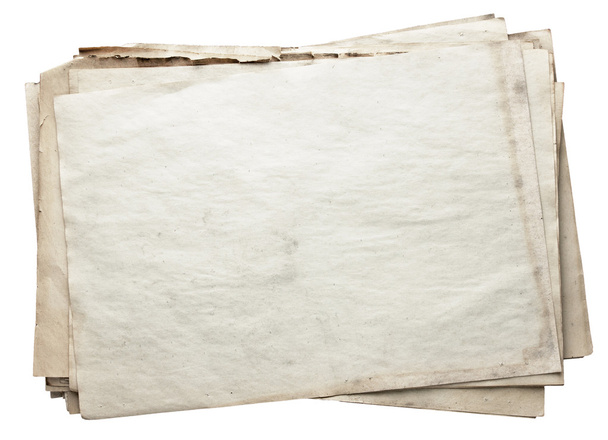 Eski kağıtlar yığını - Fotoğraf, Görsel