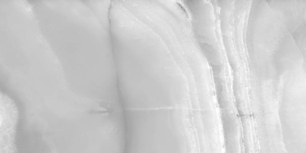 Wit marmeren textuur patroon met hoge resolutie, wit onyx marmer, wit marmer  - Foto, afbeelding